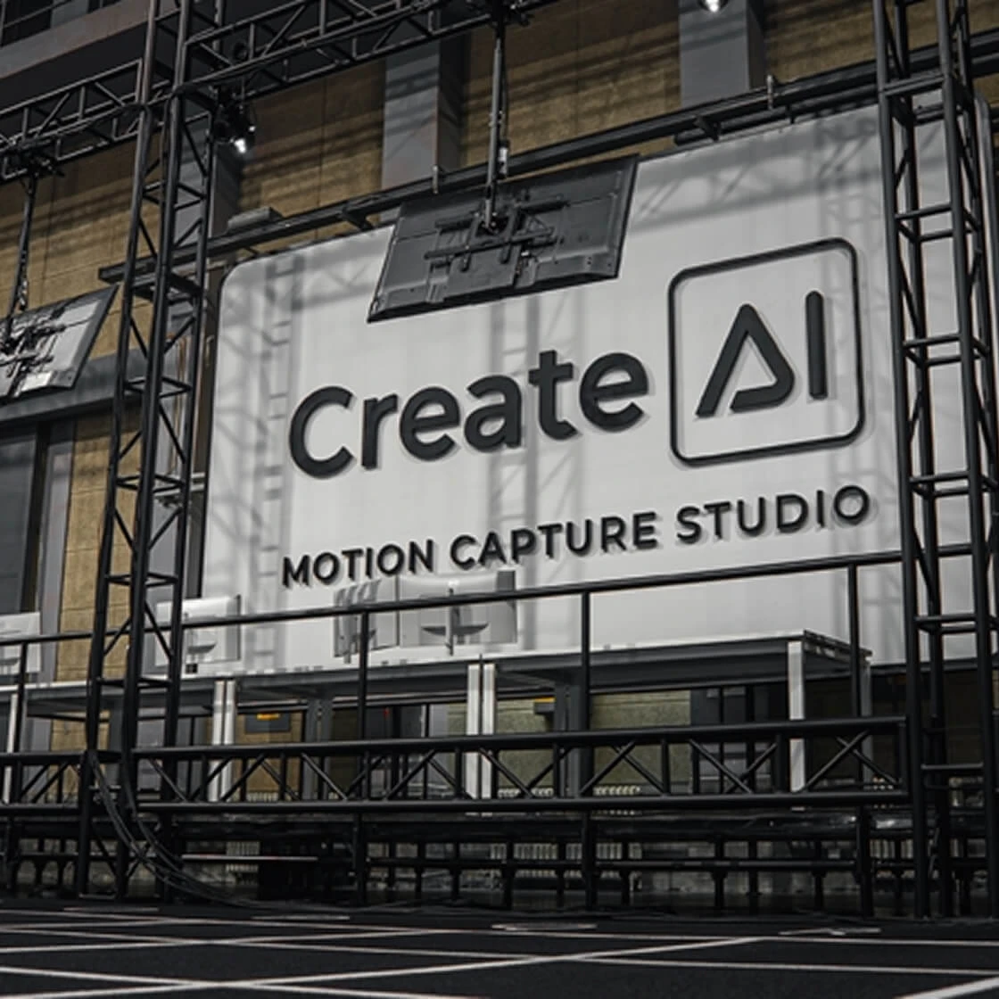 CreateAI 推出亚洲最大的动作捕捉工作室